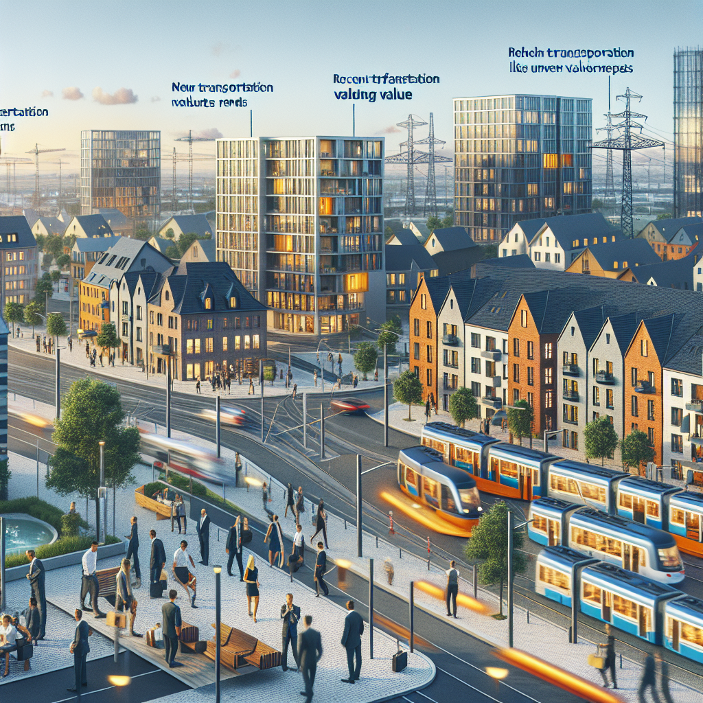 Bodenrichtwertentwicklung Dortmund Wambel durch neue Verkehrsanbindungen
